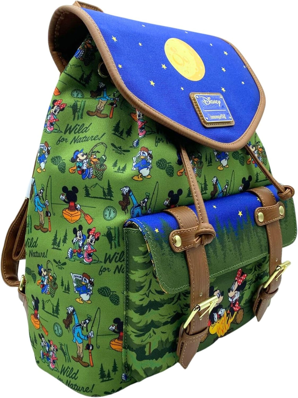 Mickey, Minnie, & Friends Camping Scene Rucksack O60138