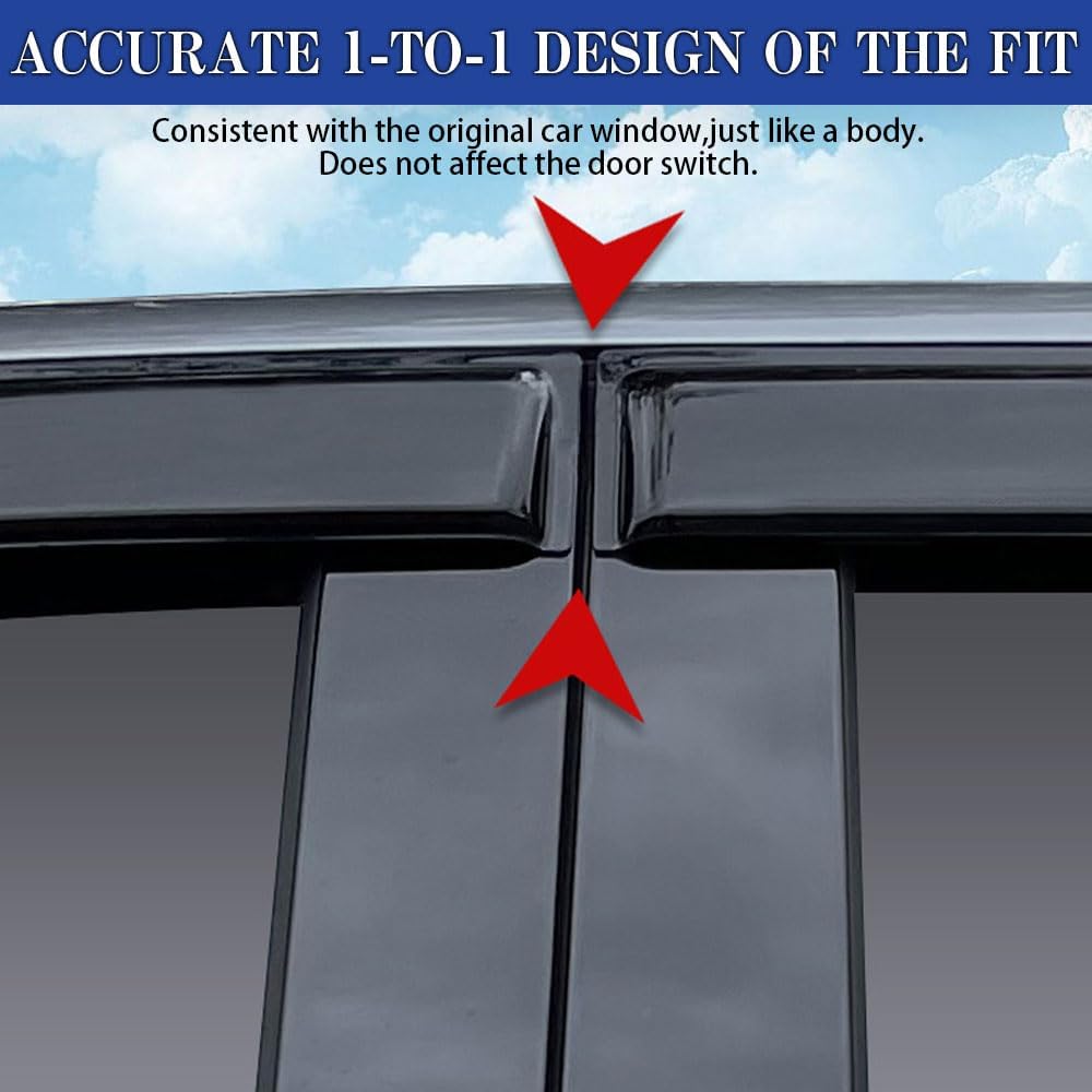 4 Rain Guards for Subaru Outback U43154