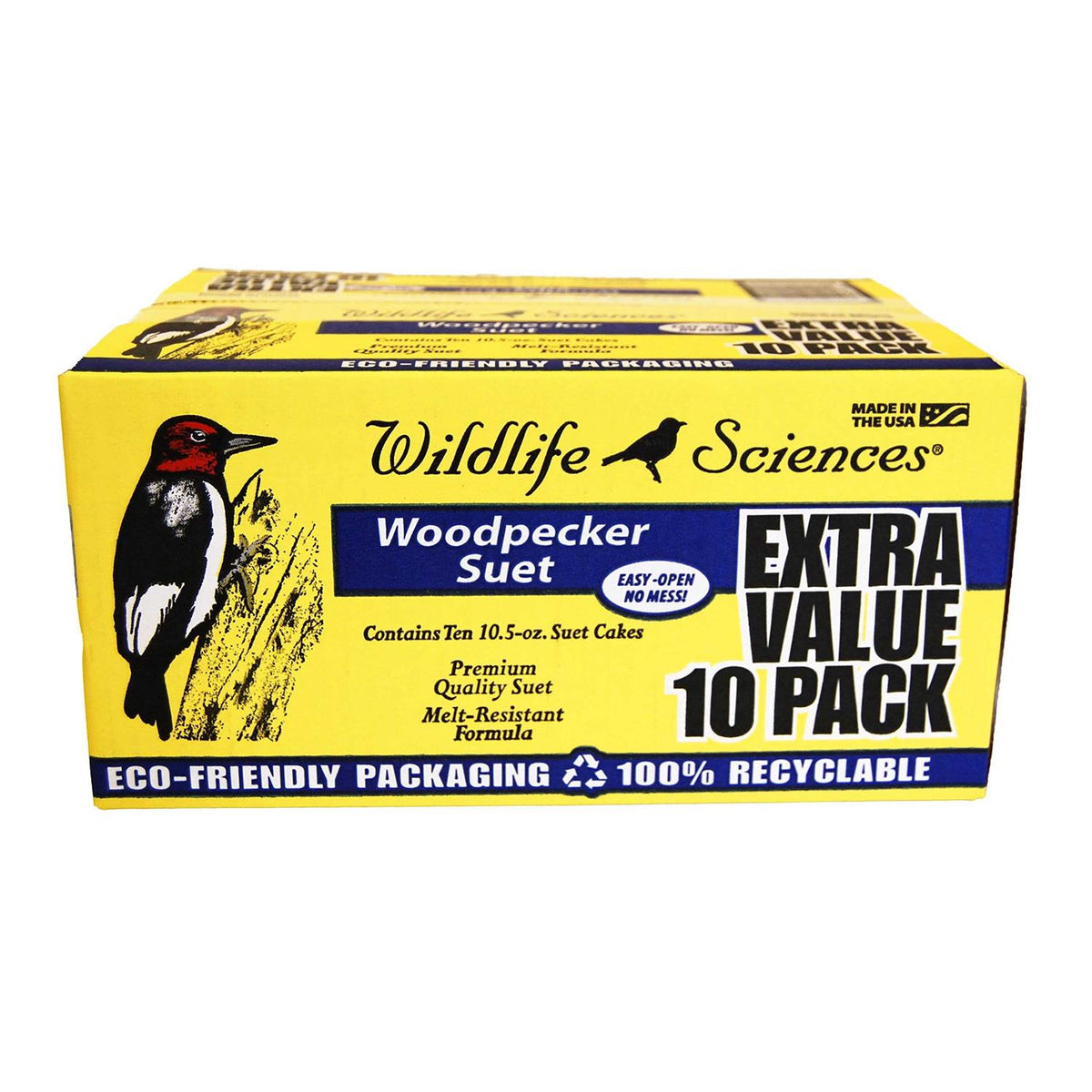 10 Pack Suet Cake for Wild Birds P616511