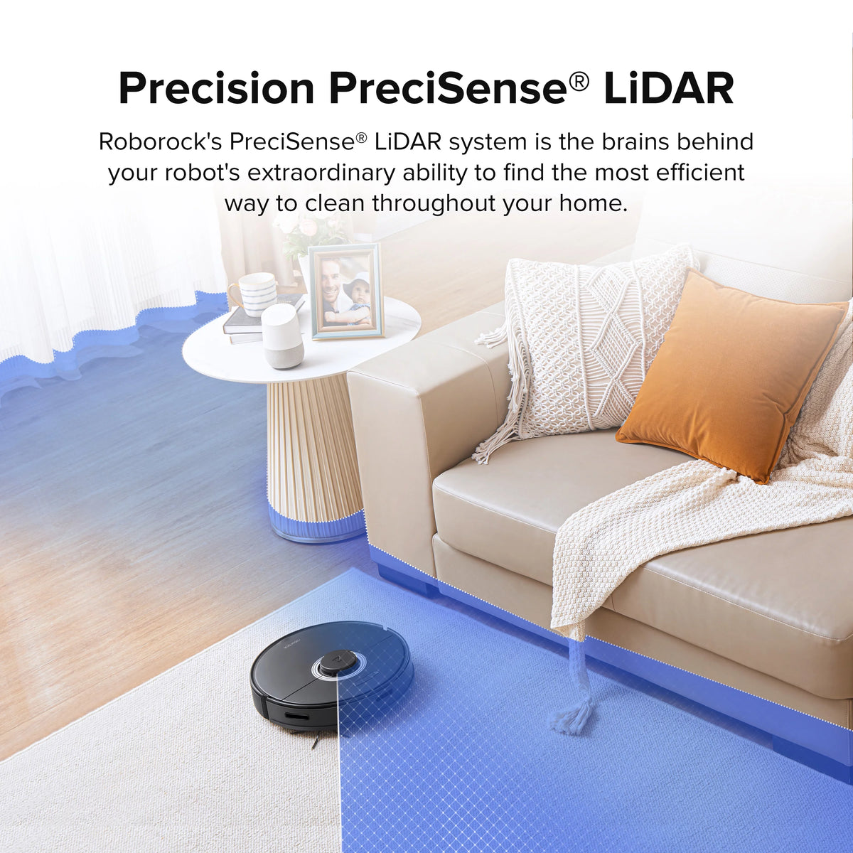Robot Vacuum and Mop with 4200 Pa Suction O4076