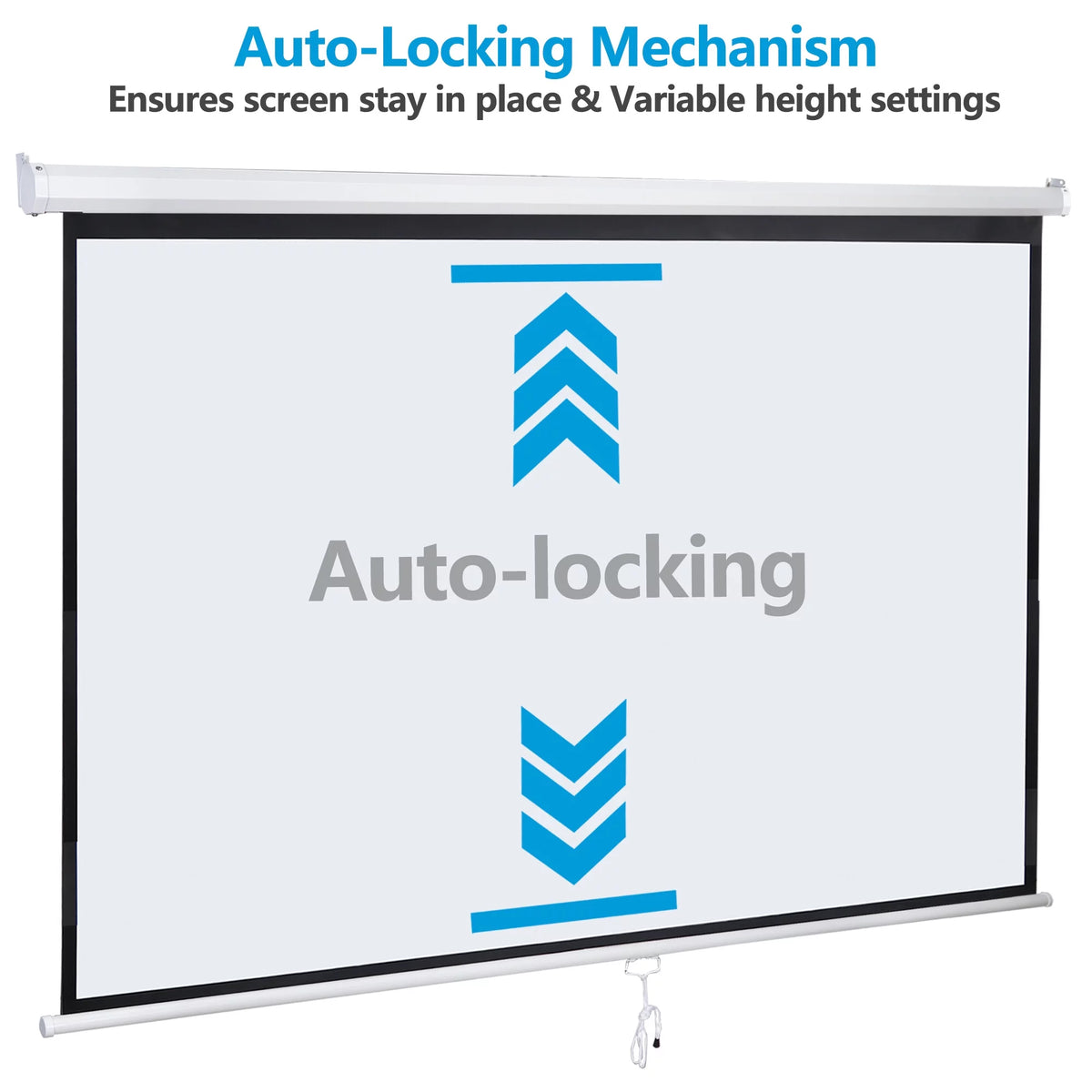 80" Diagonal 16:9 Projector Screen J797