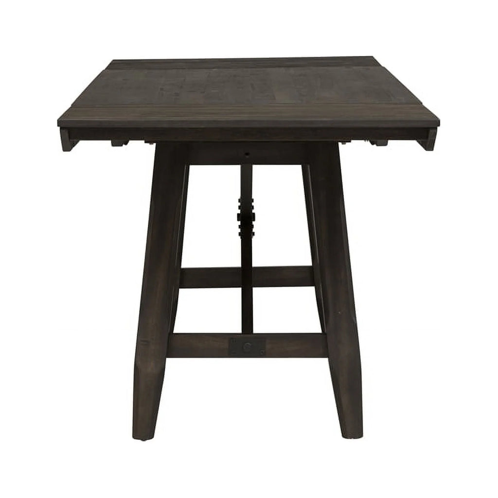 Chocolate Wood Trestle Table Top and Base S5886