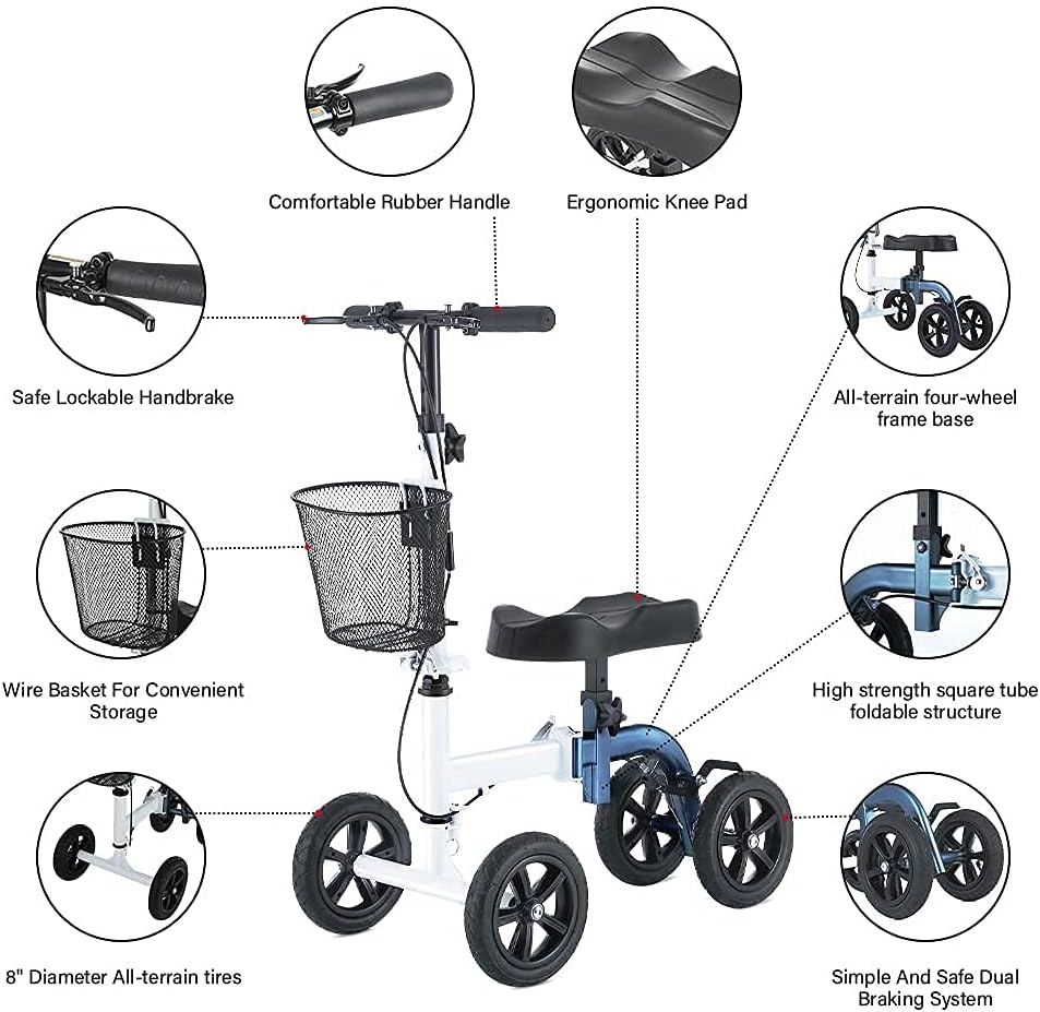 All-Terrain Foldable Knee Scooter Q146885