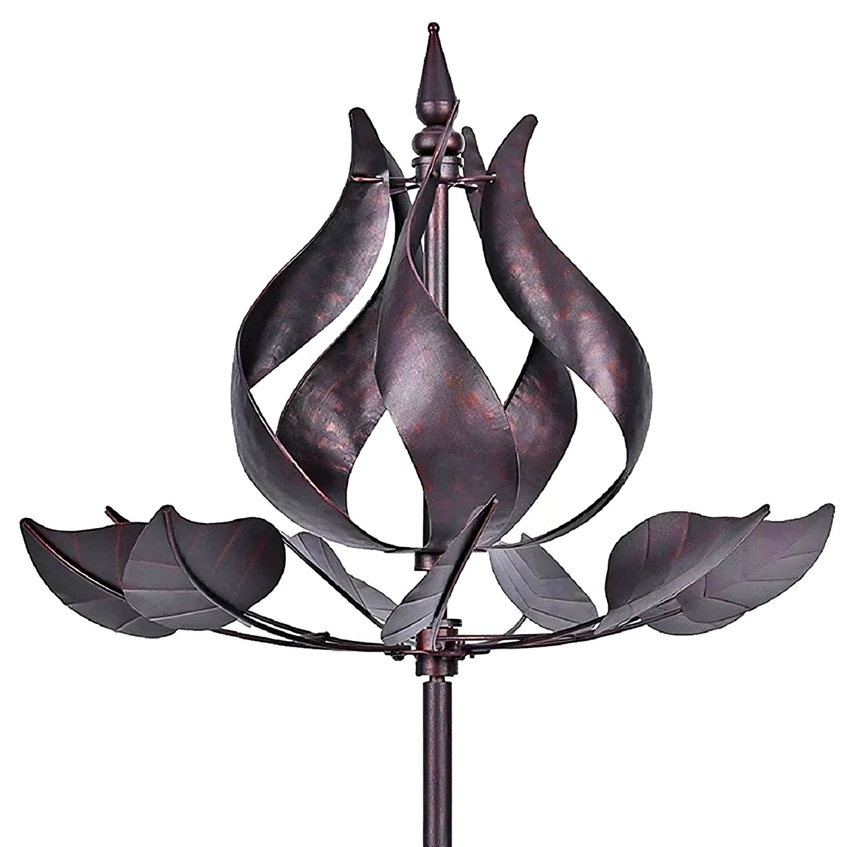 75 inch Bronze Stainless Steel Wind Spinner O616685