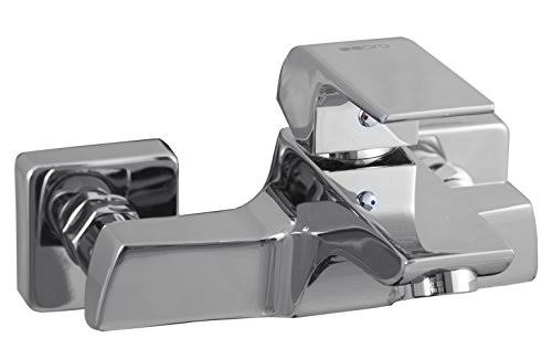 Bath Shower Mixer Faucet, Silver N1761