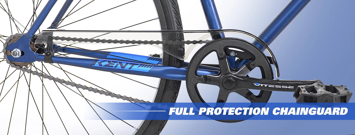 Blue 700c Fixie Bike U964729