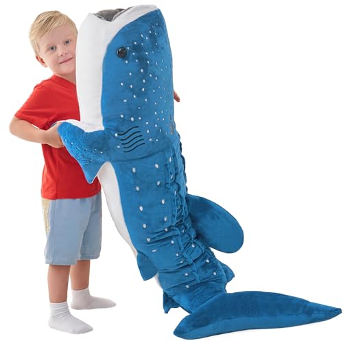 39 Inch Whale Shark Stuffed Animal Plush Toy K652