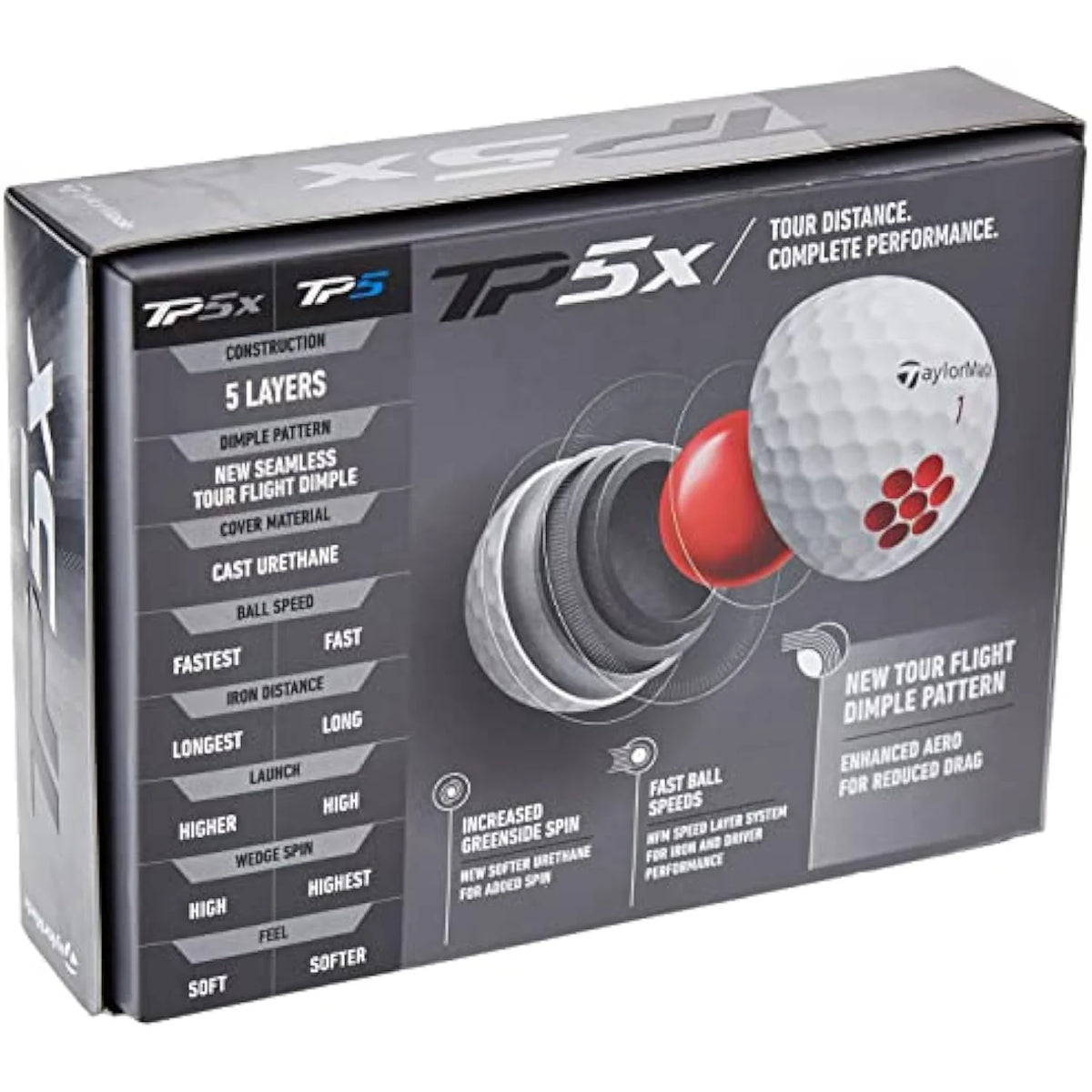 Urethane Golf Balls, 12 Pack, White F6627