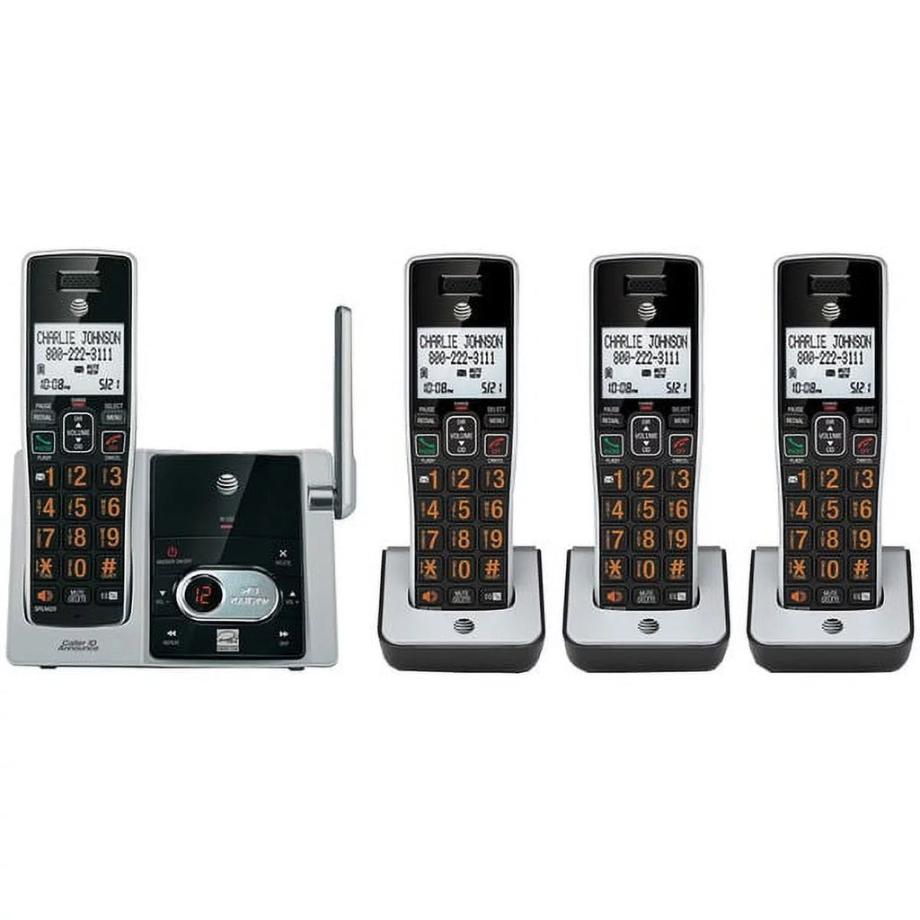 DECT 6.0 Cordless Answering System with Caller ID (4-handset system) V85850