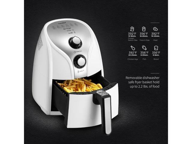 1500W Electric Air Fryer 2.6 qt D9003