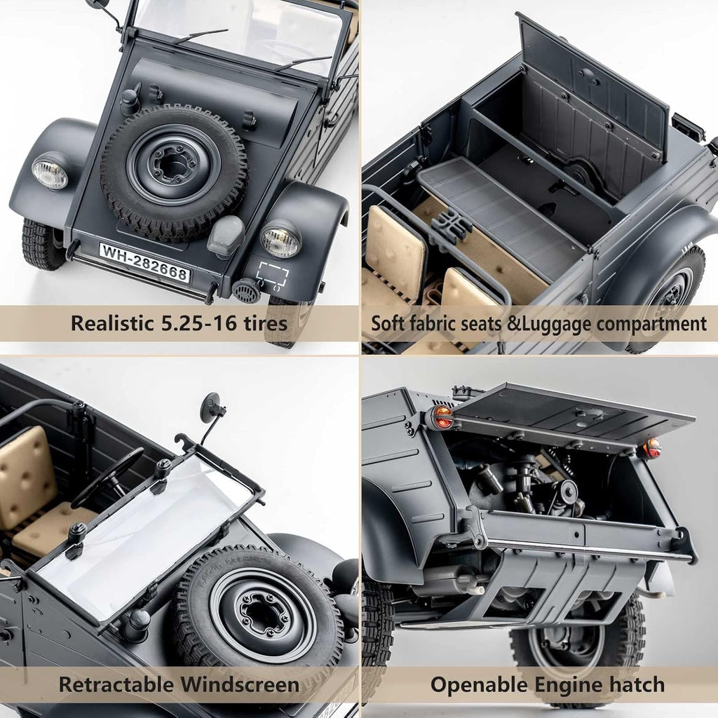 1/12 Kubelwagen Type 82 RC Rock Crawler B274
