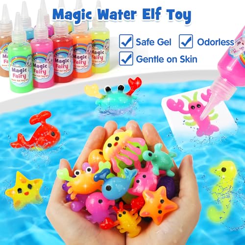 Glow in The Dark Water Gel Kit with Squishy Molds I21756