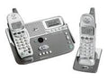 Cordless phone with answering system, caller ID, 2.4 GHz, gray, silver E71145