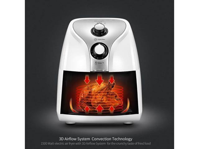 1500W Electric Air Fryer 2.6 qt D9003