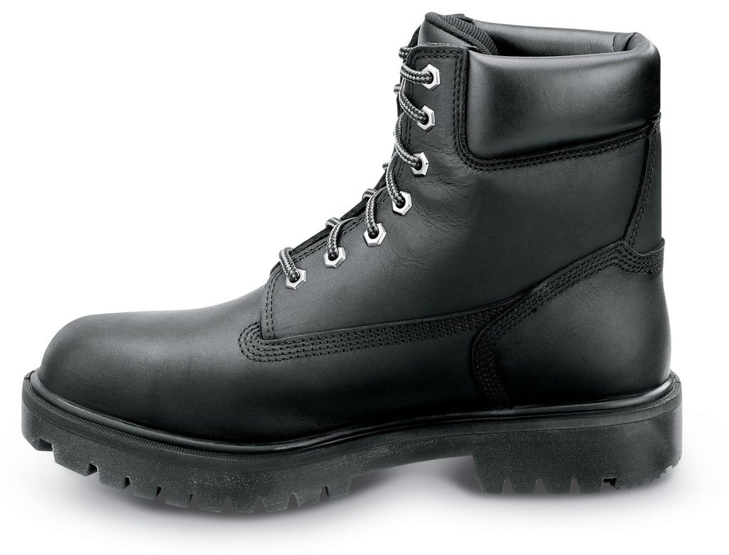 Black Steel Toe Waterproof Work Boots T724