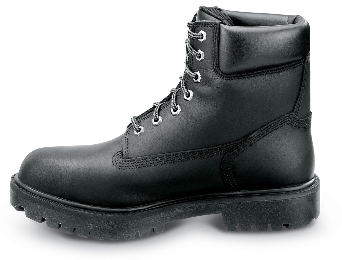Black Steel Toe Waterproof Work Boots T724