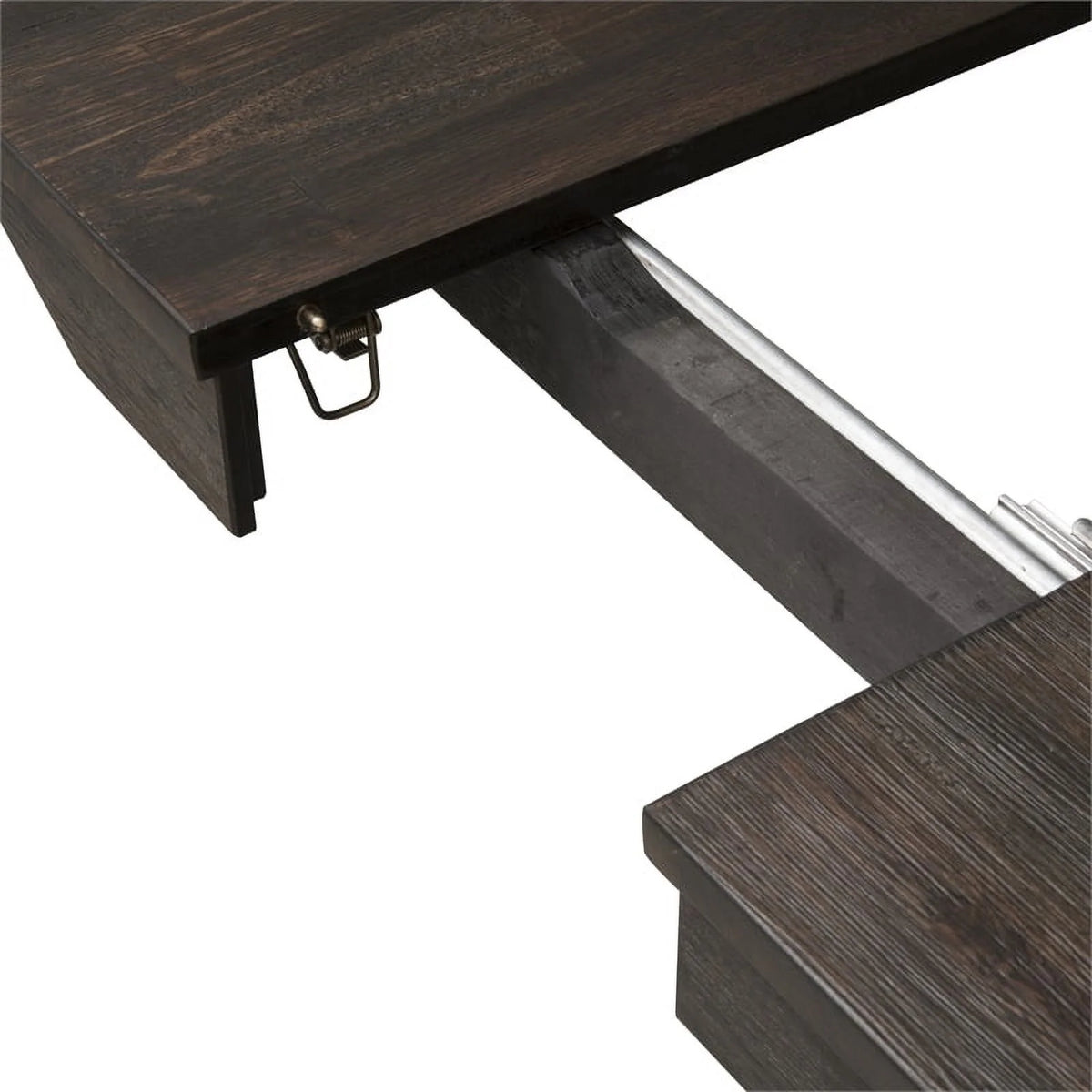 Chocolate Wood Trestle Table Top and Base S5886
