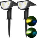 4 Pack Solar Landscape Spotlights Waterproof P632