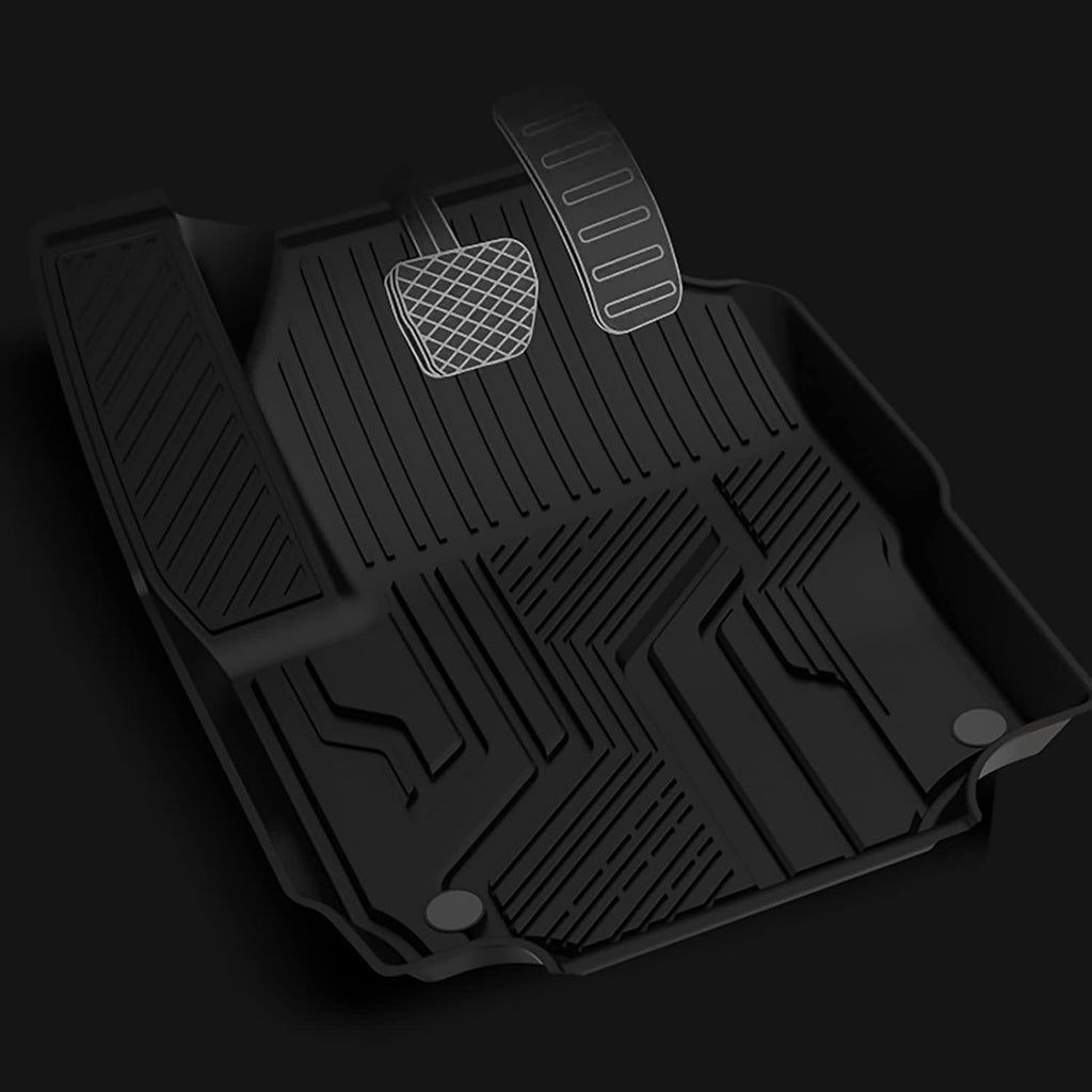 Black TPE All Weather Floor Liners for Chevrolet Equinox 2018-2021 D3977