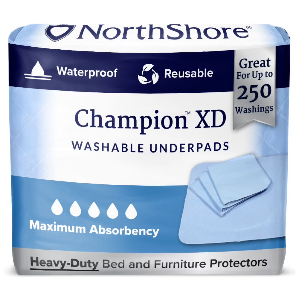 Champion XD Washable Underpad, Large, 33x35 in. X509064