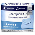 Champion XD Washable Underpad, Large, 33x35 in. X509064