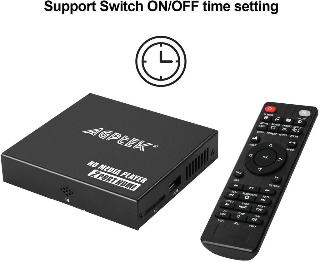 1080P Media Player with Dual HDMI Outputs Z370735
