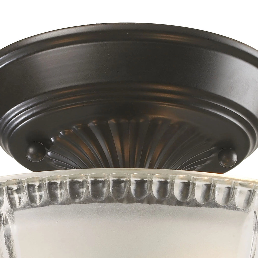 3 Light Semi Flush Mount D8519