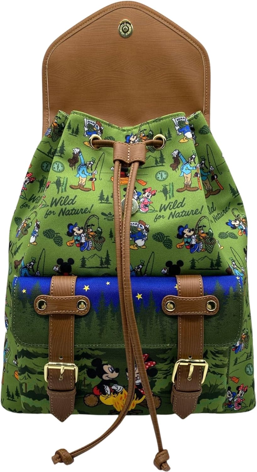 Mickey, Minnie, & Friends Camping Scene Rucksack O60138