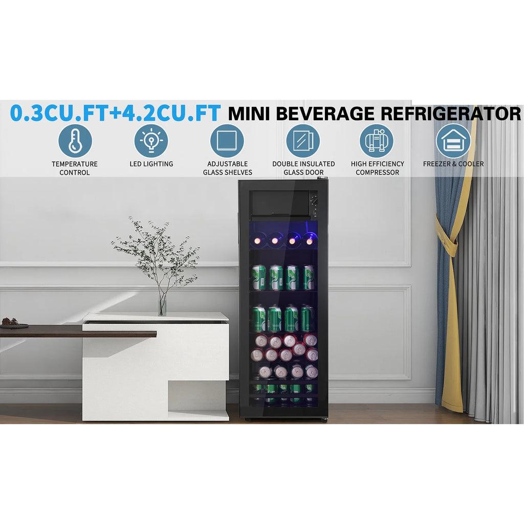 4.5cu.Ft Mini Fridge Black U23829