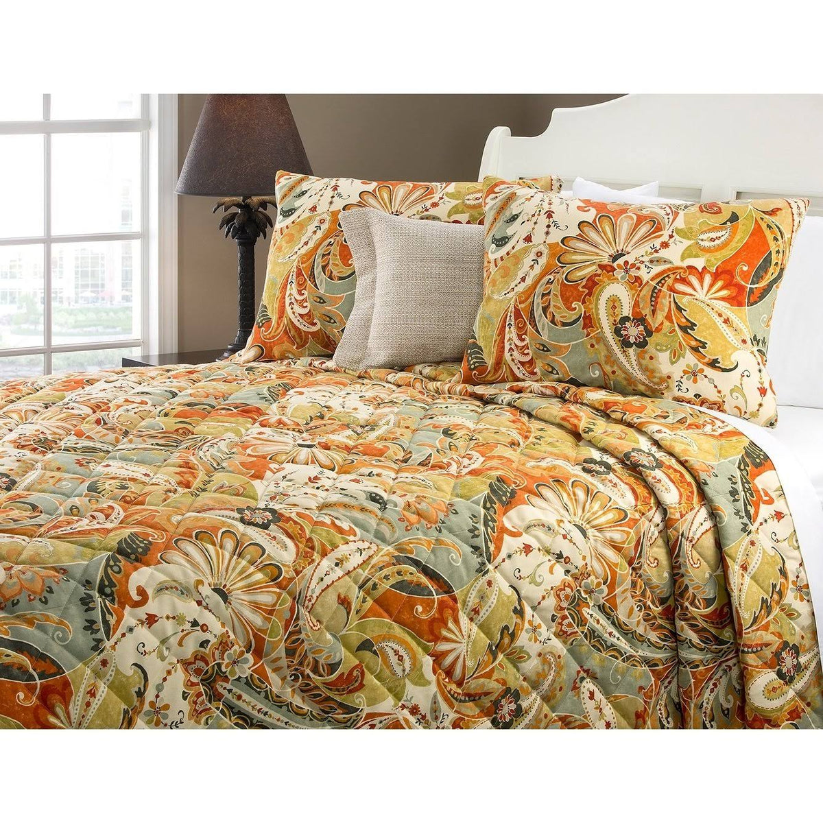Queen Quilt 4 PC Set Cotton N230