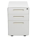 White Filing Cabinet L583