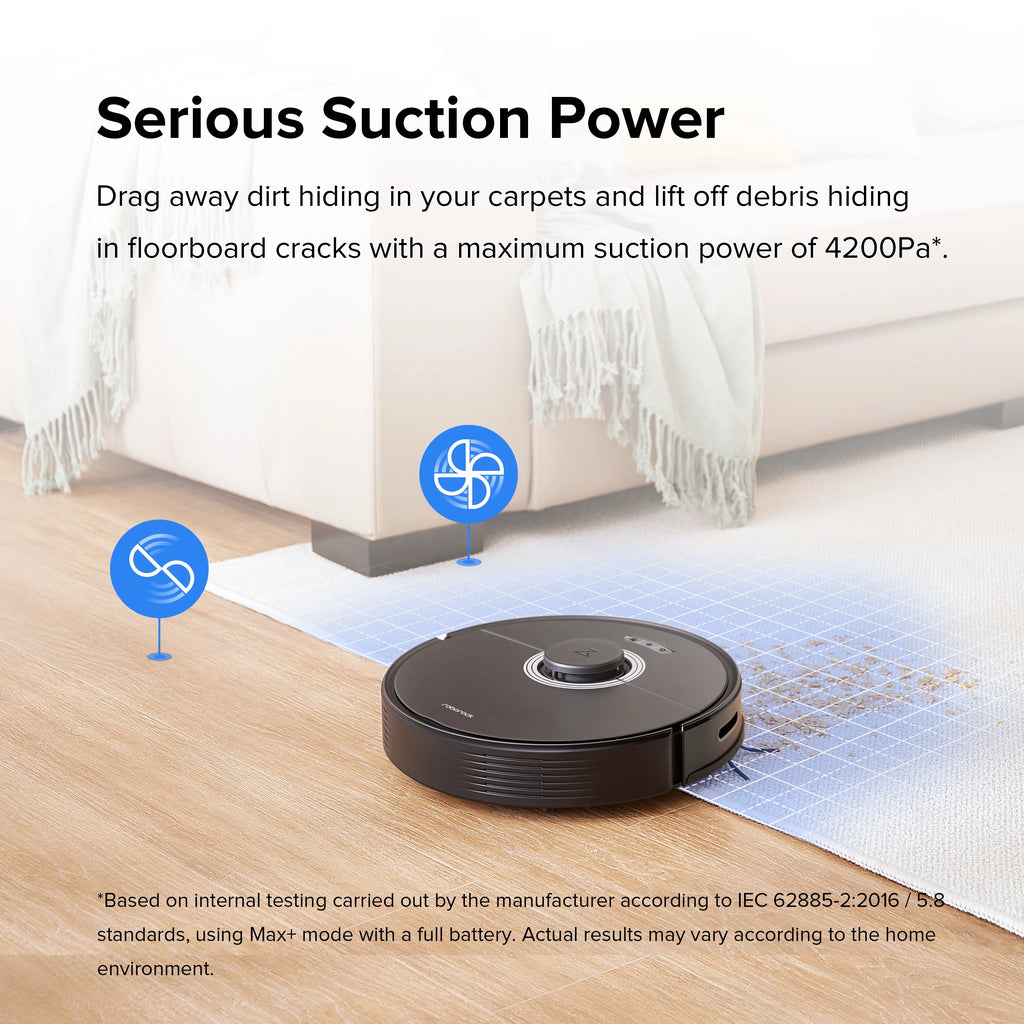 Robot Vacuum and Mop with 4200 Pa Suction O4076