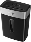 Micro-Cut Paper Shredder, 6-Sheet P-4, 4-Gallon, Black, Pack of 2 M985