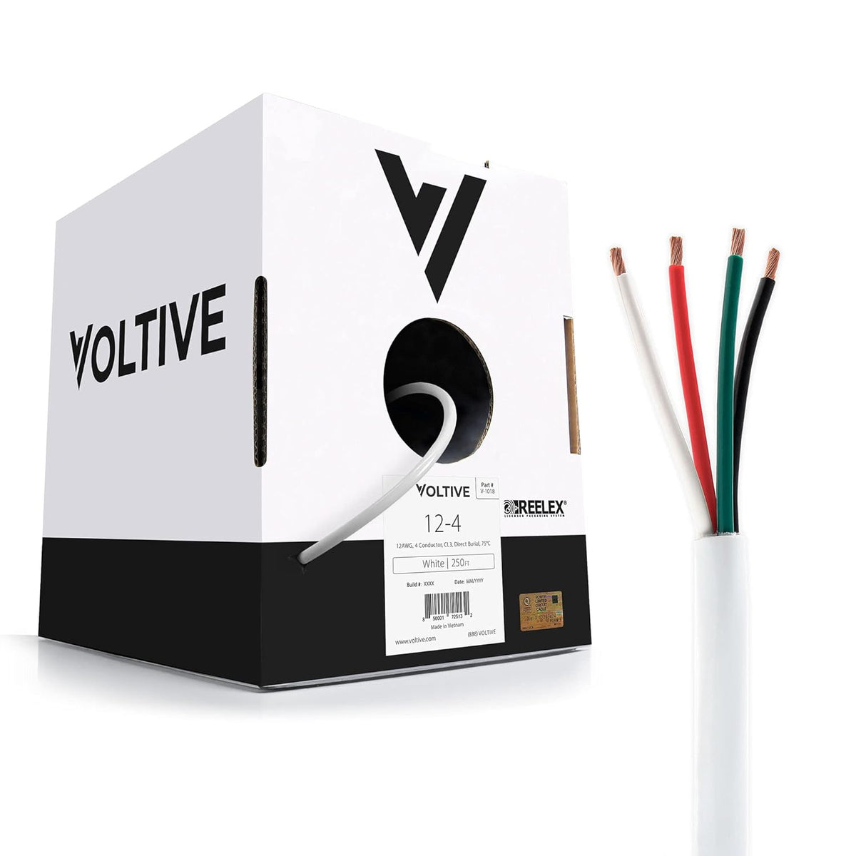 12 AWG 4 Conductor Oxygen-Free Copper Speaker Wire K565