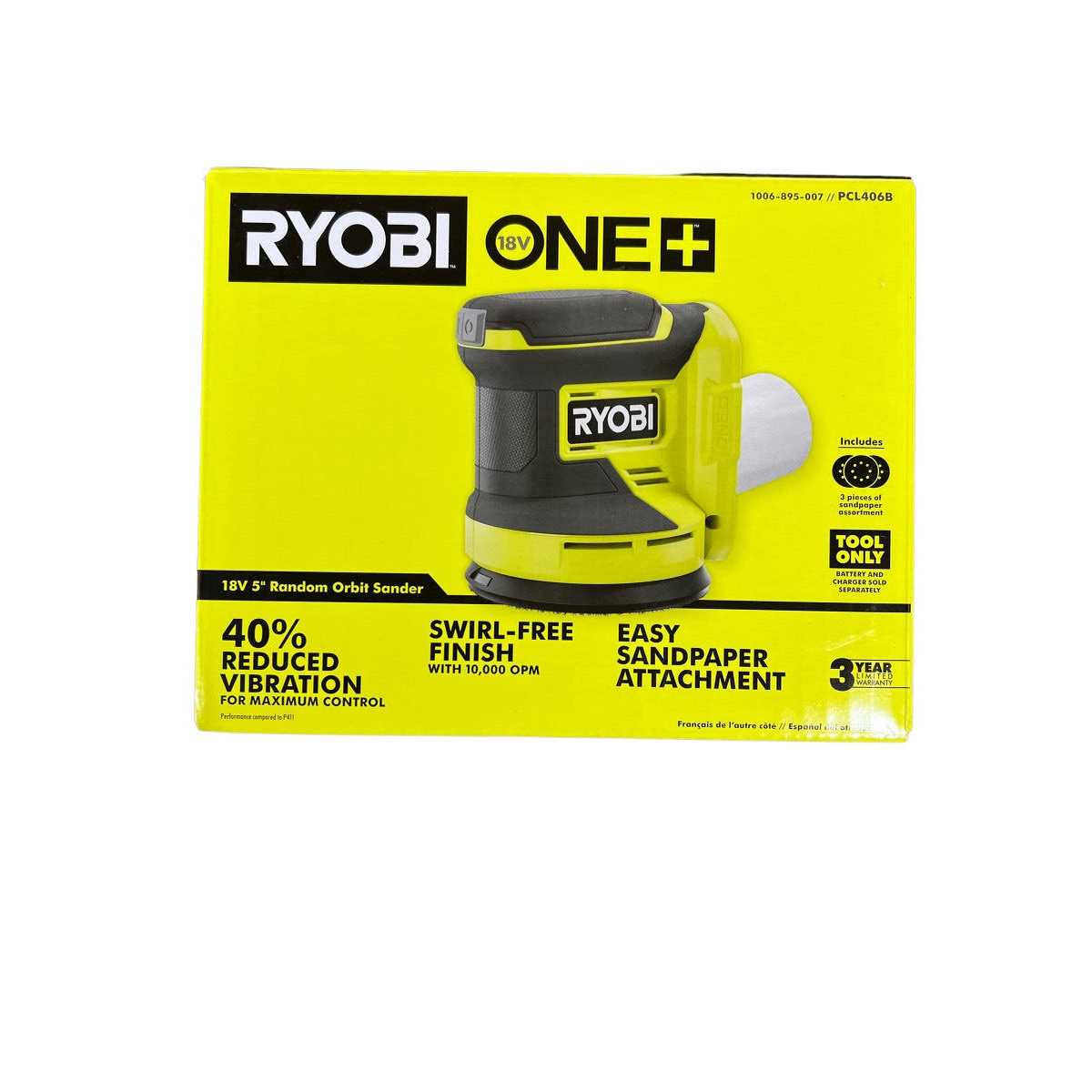 18V Cordless Random Orbit Sander E710522
