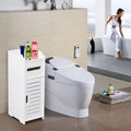 Wood Bathroom Storage Cabinet with Door X5173