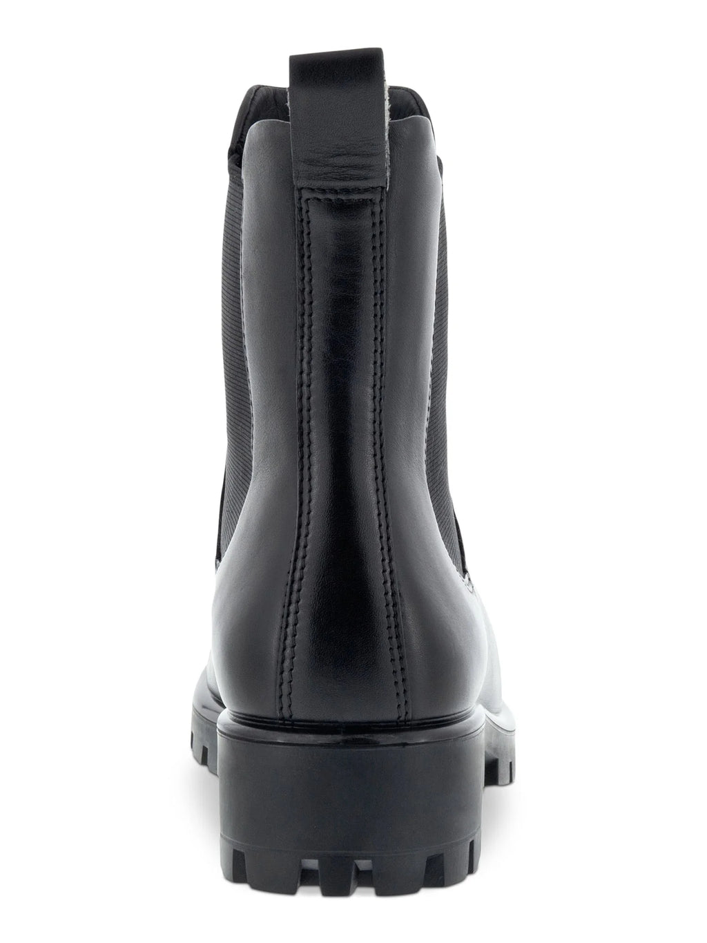 Black Leather Chelsea Boots Q1317