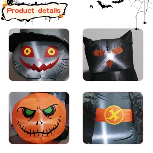 8FT Halloween Inflatable Decoration with LED Lights L594