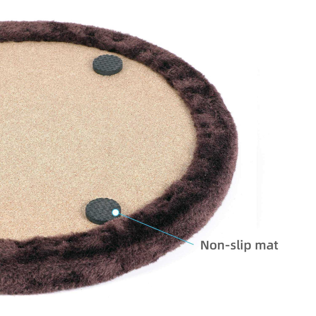 Cat Self Groomer Massager with Scratching Pad and Catnip Toy D28963