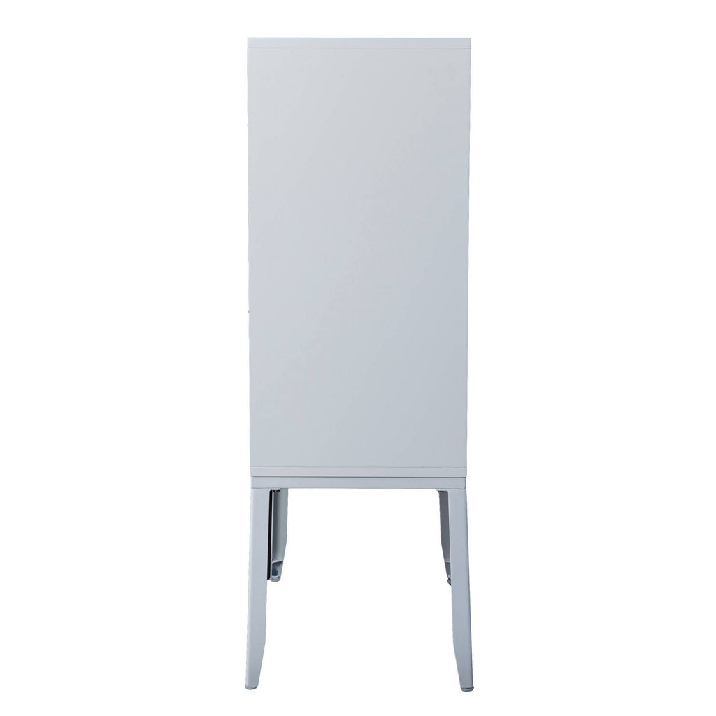 Double Door Storage Cabinet White C102327
