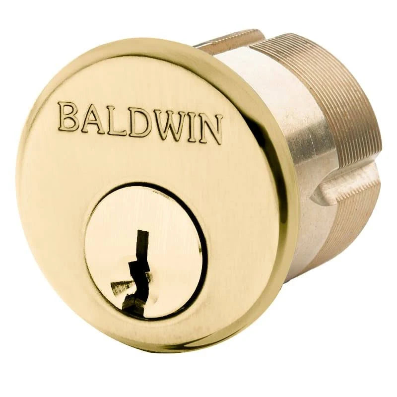2-1/2x22 Mortise Cylinder Non-Lacquered Brass J722442