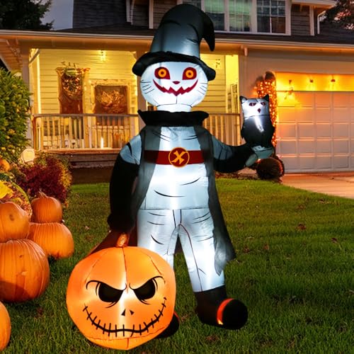 8FT Halloween Inflatable Decoration with LED Lights L594