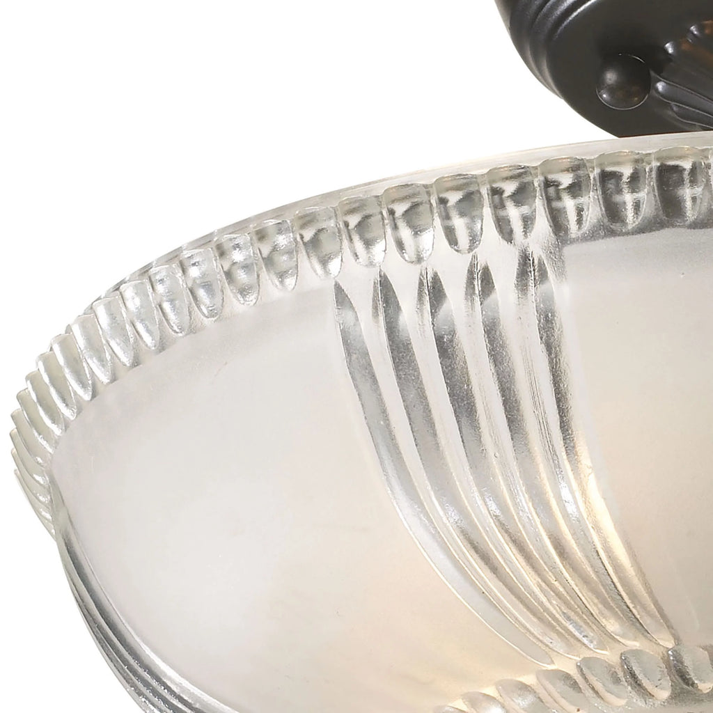 3 Light Semi Flush Mount D8519