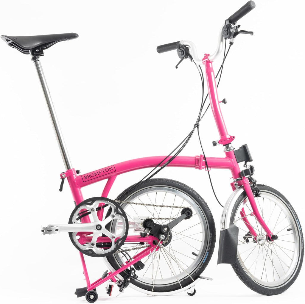Hot Pink Folding Bike C395