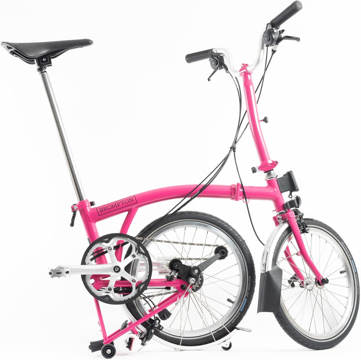 Hot Pink Folding Bike C395