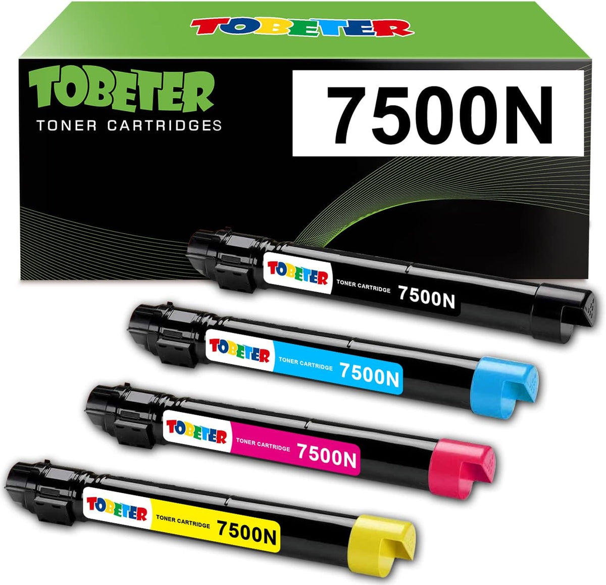 Remanufactured Toner Cartridge Replacement 4 Pack S5487