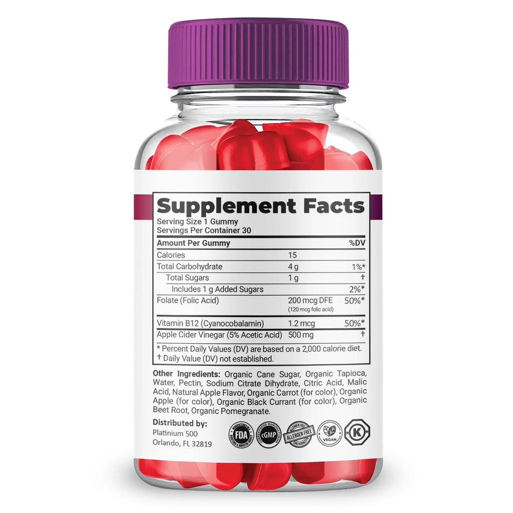 Keto ACV Gummies Weight Loss Supplement 5 Pack M5429