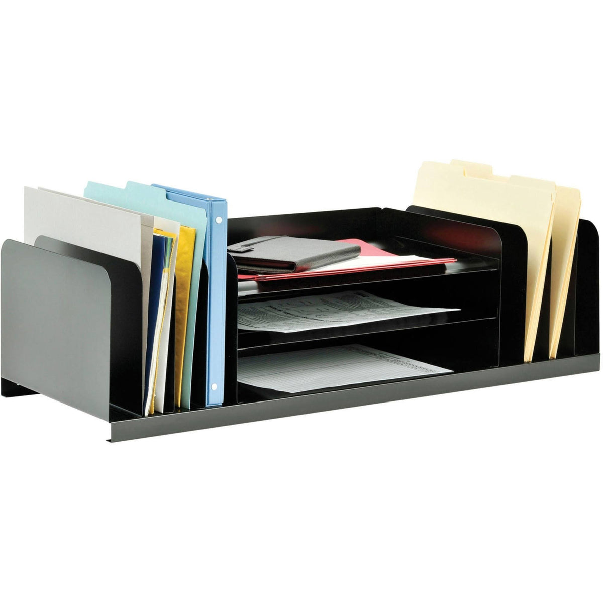 Black Steel Letter Sorter, 11 Compartments E1607