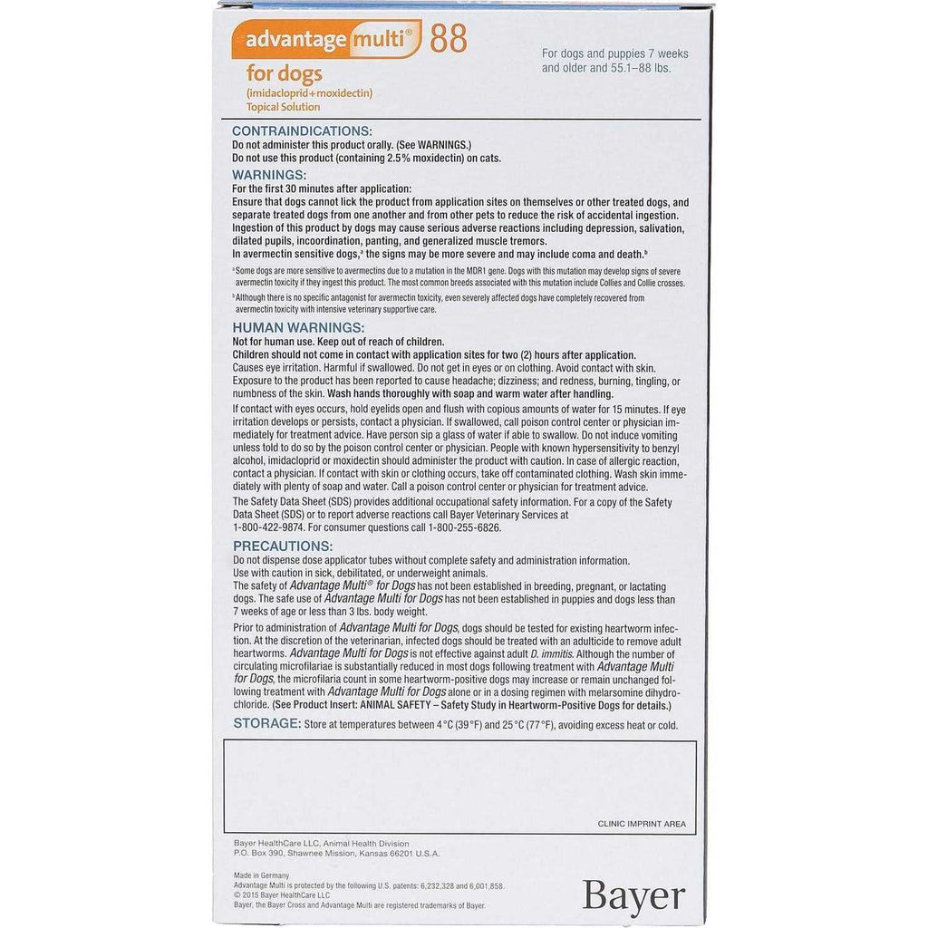 Advantage Multi for Dogs S859