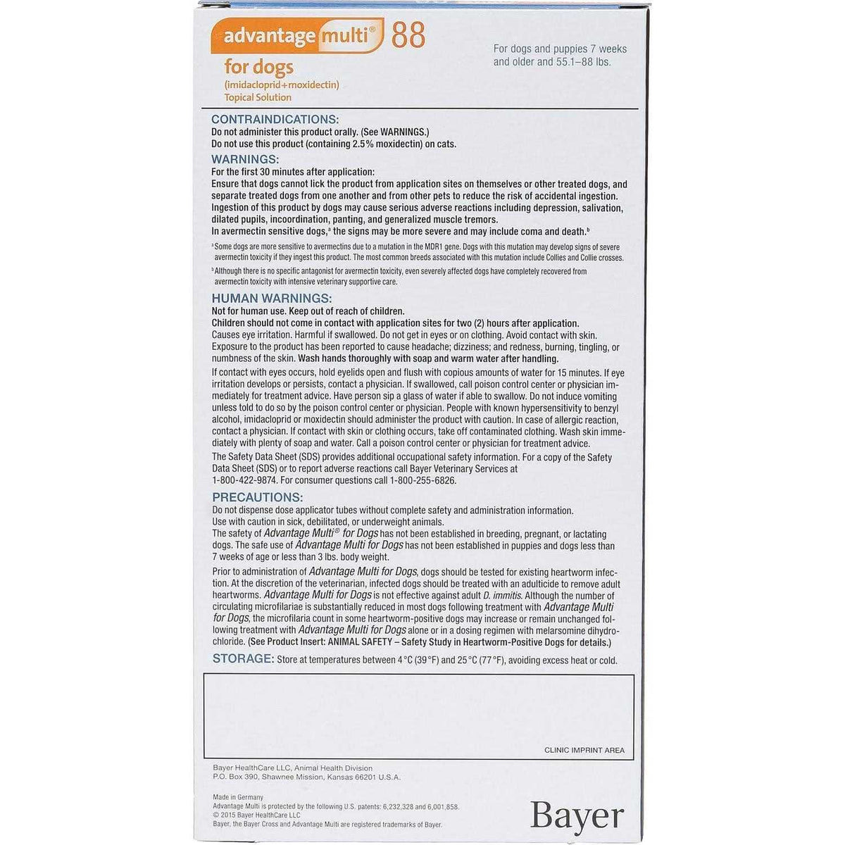 Advantage Multi for Dogs S859